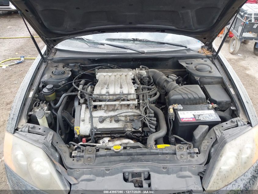 2003 Hyundai Tiburon Gt V6 VIN: KMHHN65F53U020385 Lot: 43957390