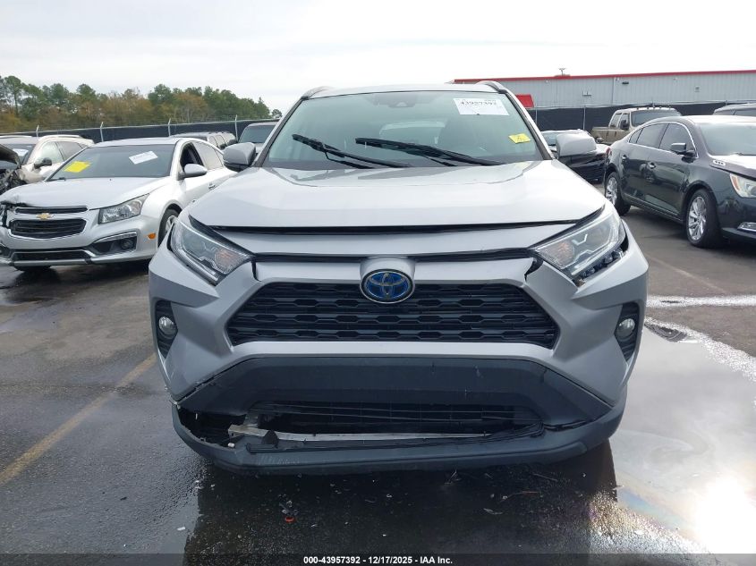 2021 Toyota Rav4 Hybrid Xle Premium VIN: 4T3B6RFV3MU038807 Lot: 43957392