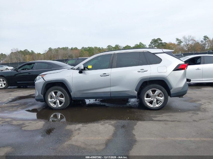 2021 Toyota Rav4 Hybrid Xle Premium VIN: 4T3B6RFV3MU038807 Lot: 43957392