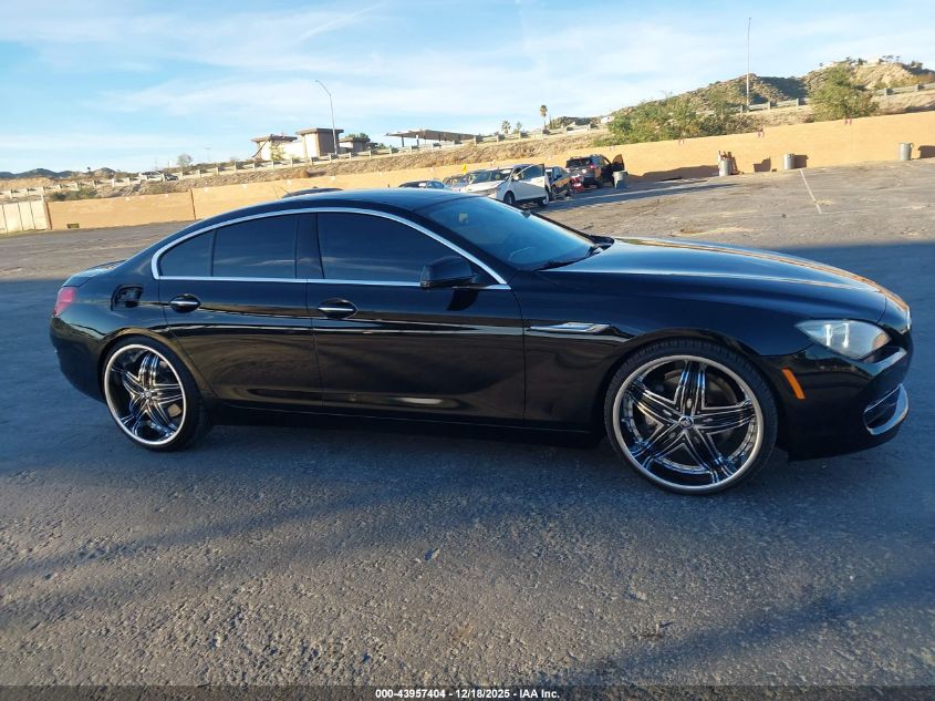 2013 BMW 640I Gran Coupe VIN: WBA6A0C54DDZ03939 Lot: 43957404