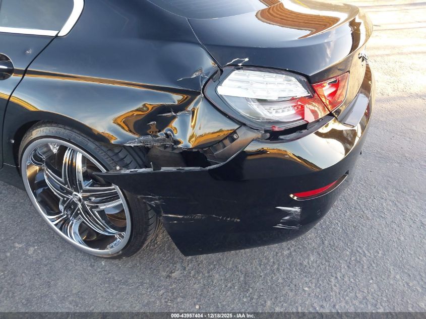 2013 BMW 640I Gran Coupe VIN: WBA6A0C54DDZ03939 Lot: 43957404