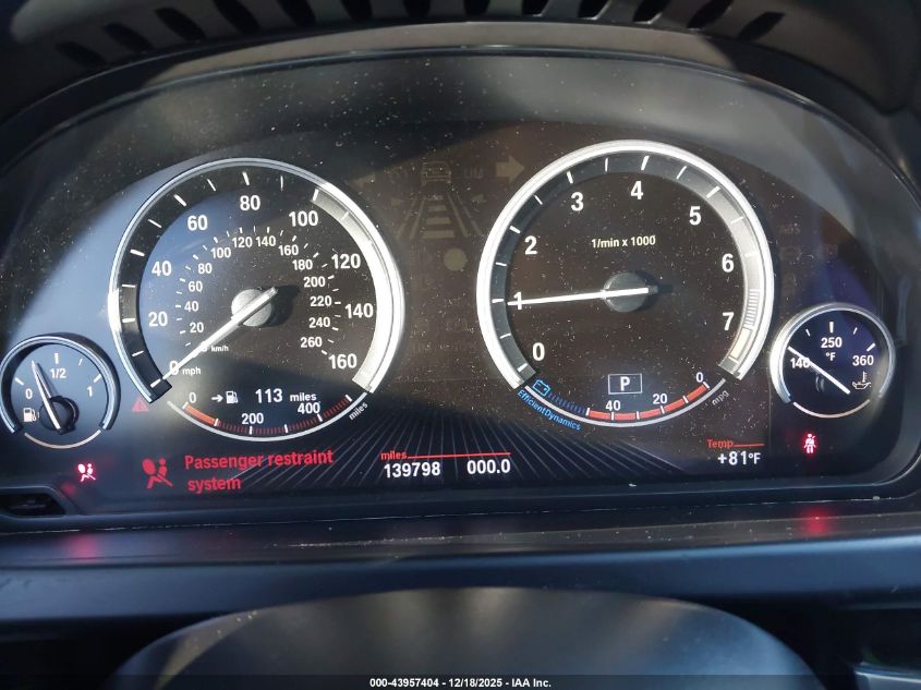 2013 BMW 640I Gran Coupe VIN: WBA6A0C54DDZ03939 Lot: 43957404