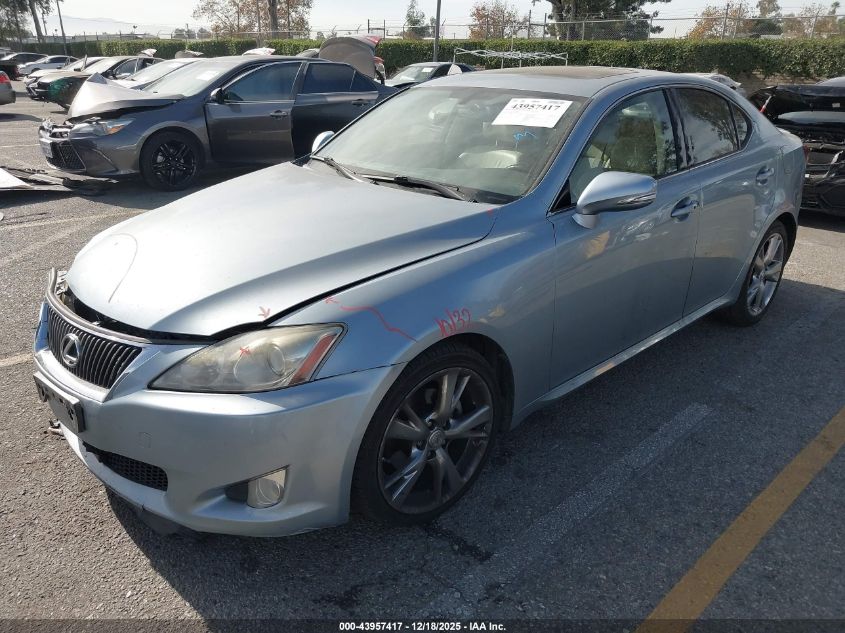 2009 Lexus Is 250 VIN: JTHBK262595098190 Lot: 43957417