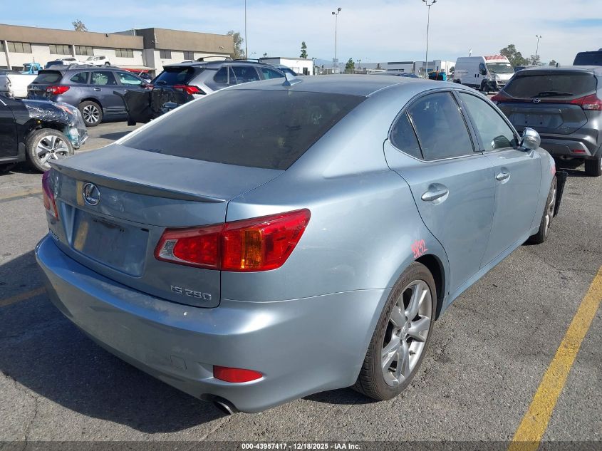 2009 Lexus Is 250 VIN: JTHBK262595098190 Lot: 43957417