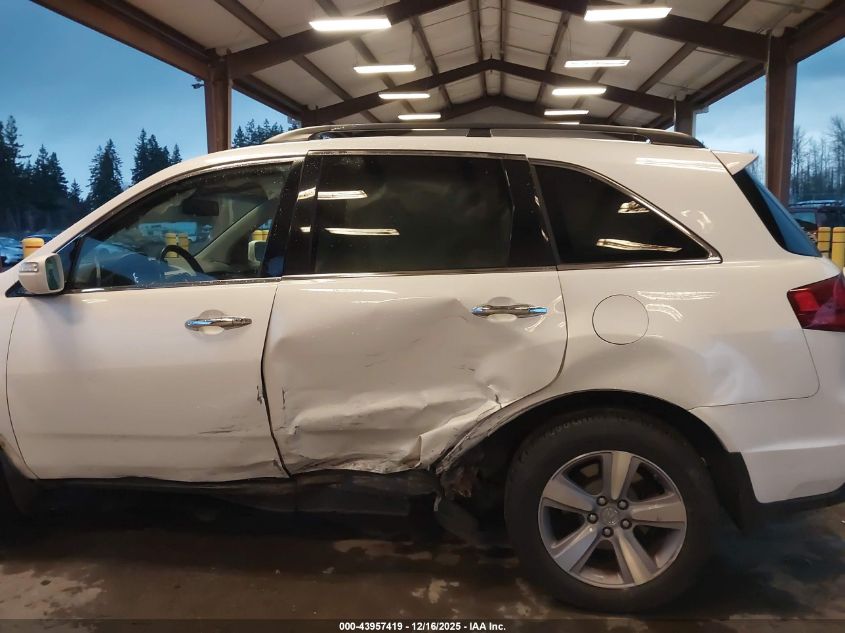2013 Acura Mdx VIN: 2HNYD2H24DH001236 Lot: 43957419