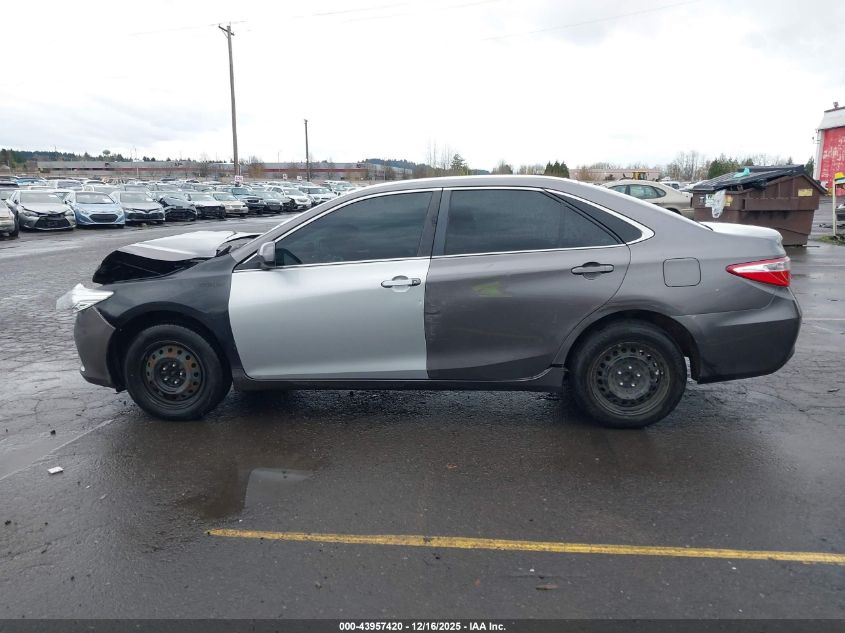 2015 Toyota Camry Le VIN: 4T4BF1FK4FR488300 Lot: 43957420