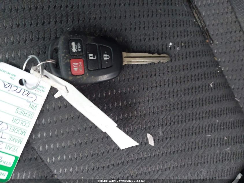 2015 Toyota Camry Le VIN: 4T4BF1FK4FR488300 Lot: 43957420