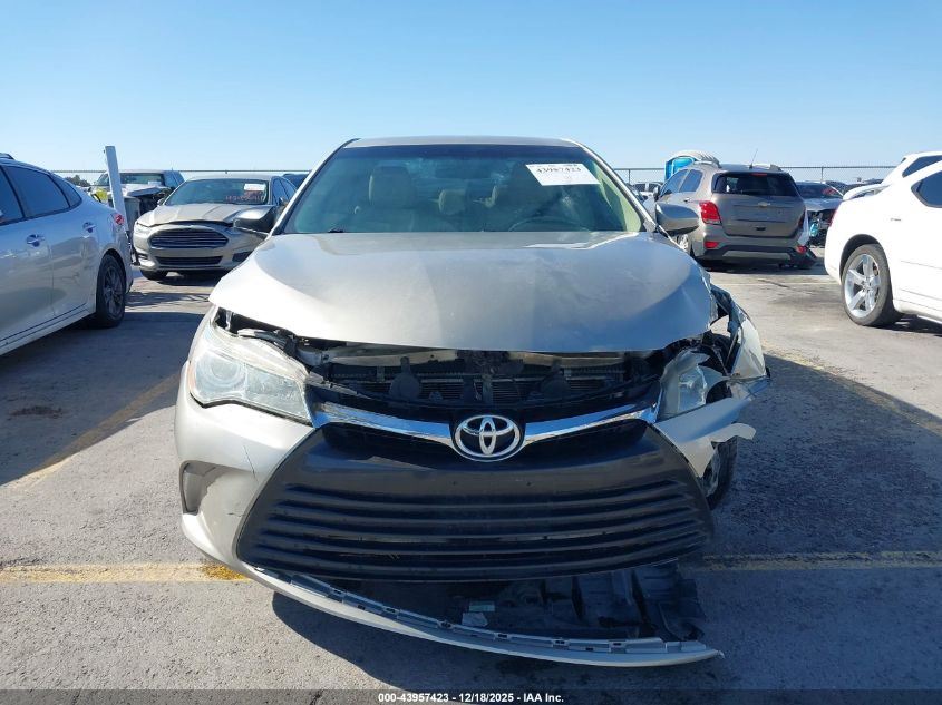 2015 Toyota Camry Le VIN: 4T4BF1FK9FR473730 Lot: 43957423