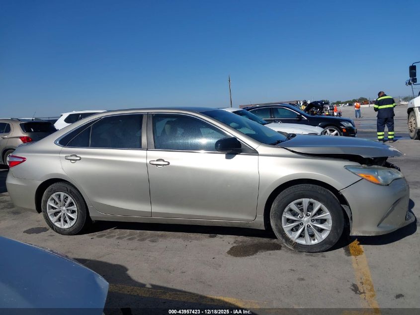 2015 Toyota Camry Le VIN: 4T4BF1FK9FR473730 Lot: 43957423