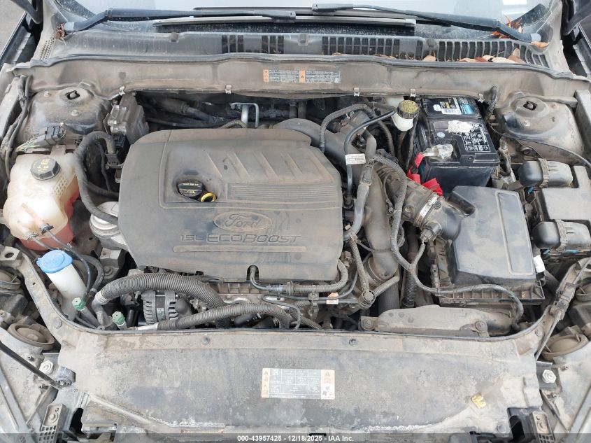 2017 Ford Fusion Se VIN: 3FA6P0HD8HR158231 Lot: 43957425