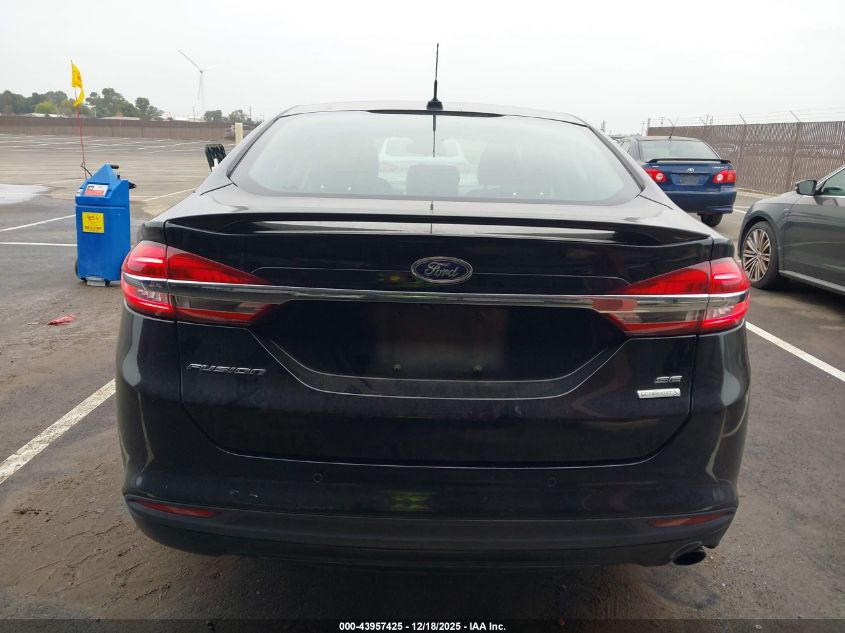 2017 Ford Fusion Se VIN: 3FA6P0HD8HR158231 Lot: 43957425