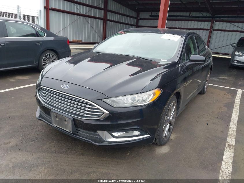 2017 Ford Fusion Se VIN: 3FA6P0HD8HR158231 Lot: 43957425