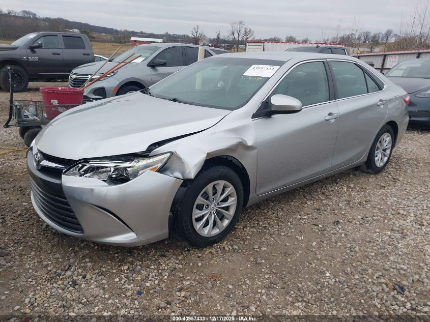 2015 Toyota Camry Le VIN: 4T4BF1FK9FR464946 Lot: 43957433