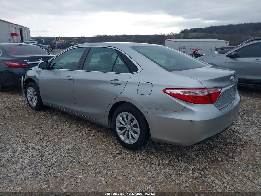 2015 Toyota Camry Le VIN: 4T4BF1FK9FR464946 Lot: 43957433