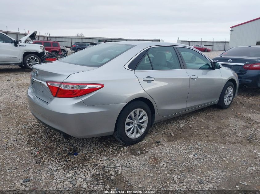 2015 Toyota Camry Le VIN: 4T4BF1FK9FR464946 Lot: 43957433