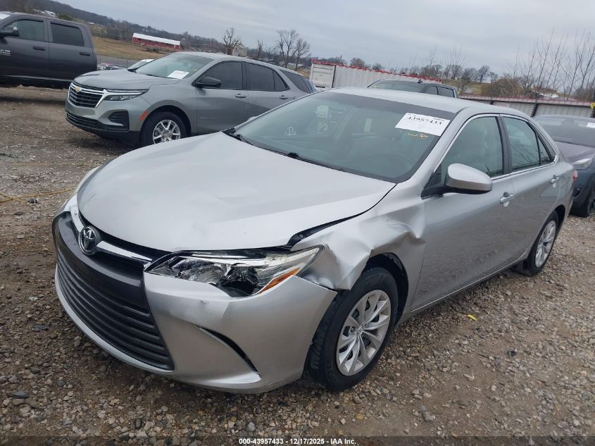 2015 Toyota Camry Le VIN: 4T4BF1FK9FR464946 Lot: 43957433