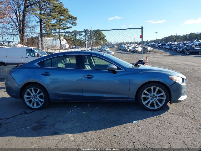 2014 Mazda Mazda6 I Touring VIN: JM1GJ1T61E1156356 Lot: 43957434