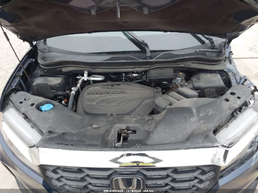 2025 Honda Passport Awd Ex-L VIN: 5FNYF8H58SB019660 Lot: 43957435