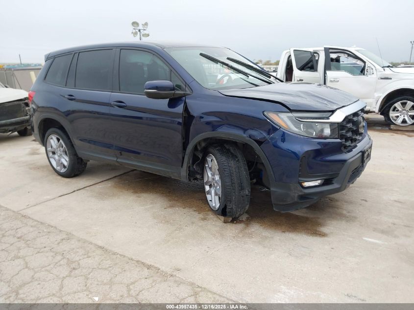 2025 Honda Passport Awd Ex-L VIN: 5FNYF8H58SB019660 Lot: 43957435