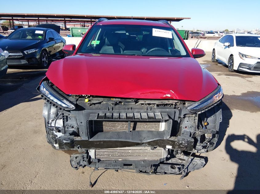 2018 Hyundai Kona Limited VIN: KM8K3CA52JU090494 Lot: 43957437