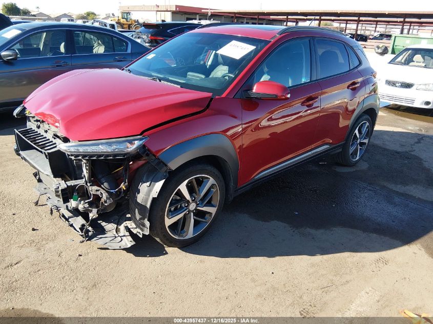 2018 Hyundai Kona Limited VIN: KM8K3CA52JU090494 Lot: 43957437