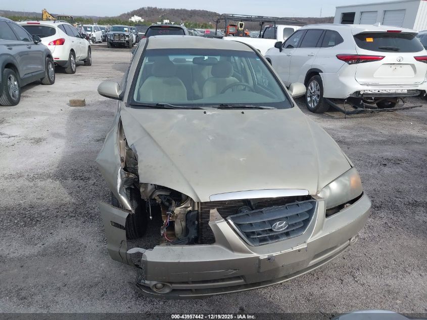 2005 Hyundai Elantra Gls/Gt VIN: KMHDN46D75U986904 Lot: 43957442