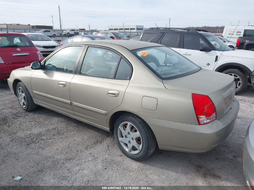 2005 Hyundai Elantra Gls/Gt VIN: KMHDN46D75U986904 Lot: 43957442