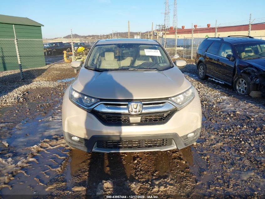 2019 Honda Cr-V Ex VIN: 2HKRW2H51KH624185 Lot: 43957444