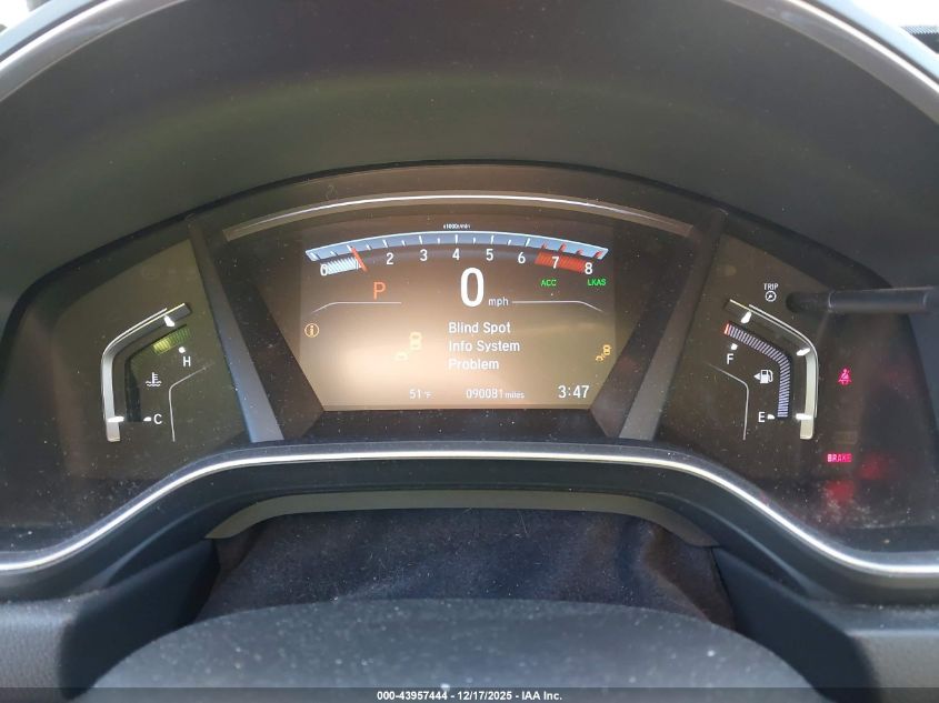 2019 Honda Cr-V Ex VIN: 2HKRW2H51KH624185 Lot: 43957444