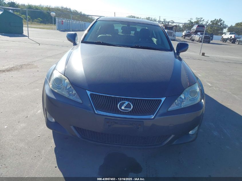2008 Lexus Is 250 VIN: JTHBK262X82079599 Lot: 43957453