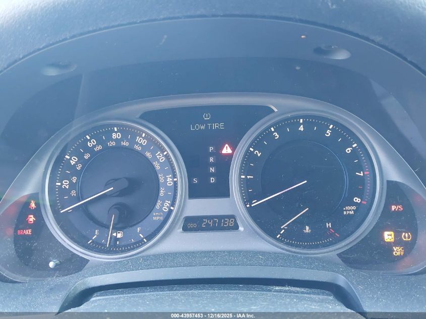 2008 Lexus Is 250 VIN: JTHBK262X82079599 Lot: 43957453