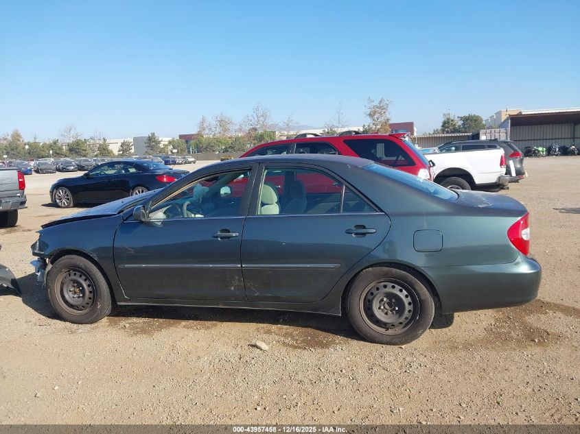 2003 Toyota Camry Xle VIN: 4T1BE30K13U687818 Lot: 43957458