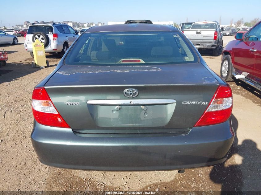 2003 Toyota Camry Xle VIN: 4T1BE30K13U687818 Lot: 43957458