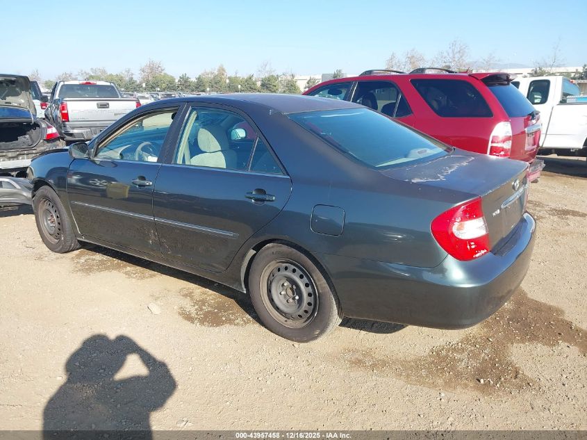 2003 Toyota Camry Xle VIN: 4T1BE30K13U687818 Lot: 43957458