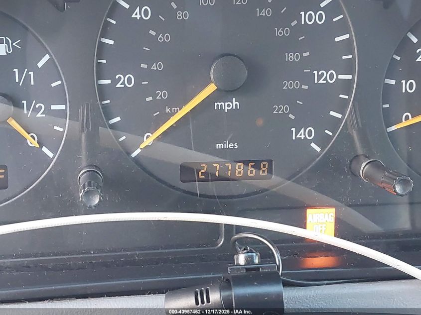 2001 Mercedes-Benz Ml 320 VIN: 4JGAB54E31A241155 Lot: 43957462