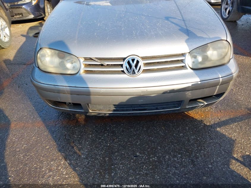 2001 Volkswagen Cabrio Glx VIN: 3VWDC21VX1M805546 Lot: 43957475