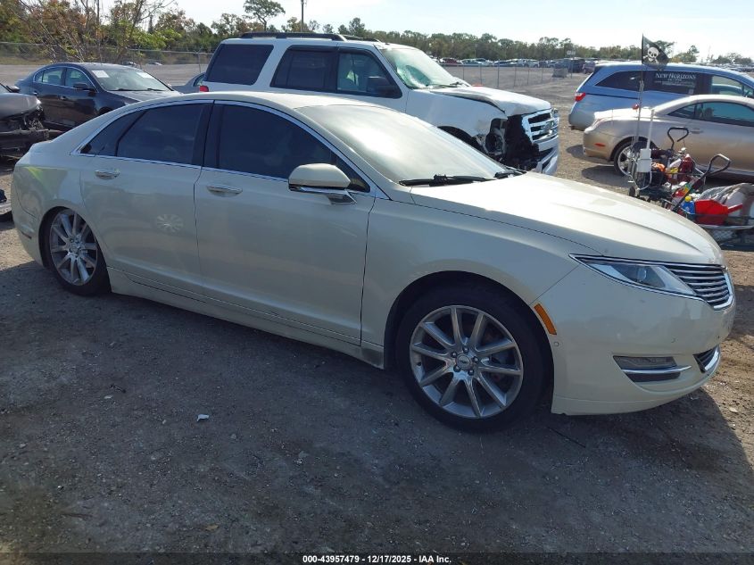 2016 Lincoln Mkz Hybrid VIN: 3LN6L2LU3GR623176 Lot: 43957479
