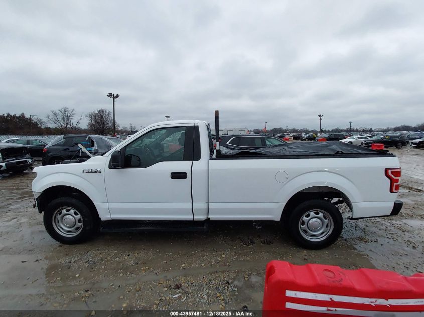 2018 Ford F-150 Xl VIN: 1FTMF1CB2JKC58092 Lot: 43957481