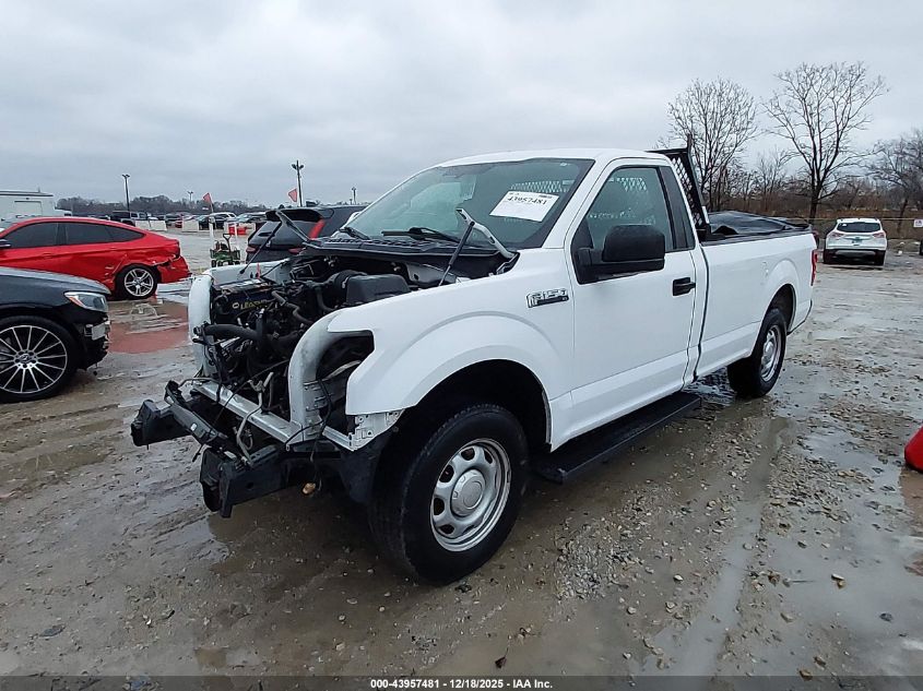 2018 Ford F-150 Xl VIN: 1FTMF1CB2JKC58092 Lot: 43957481