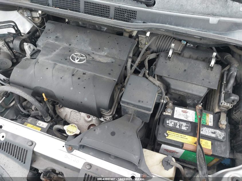 2012 Toyota Sienna Le V6 8 Passenger VIN: 5TDKK3DC7CS234937 Lot: 43957487