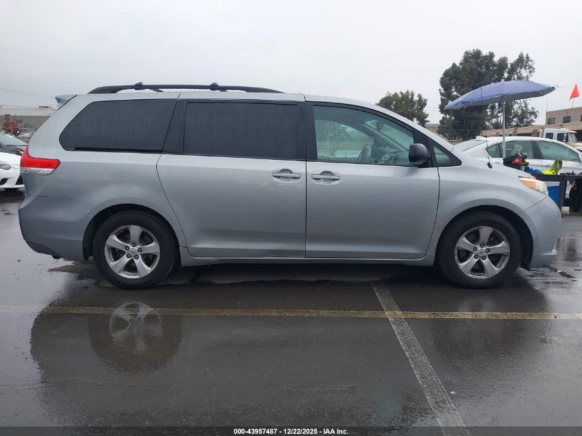 2012 Toyota Sienna Le V6 8 Passenger VIN: 5TDKK3DC7CS234937 Lot: 43957487