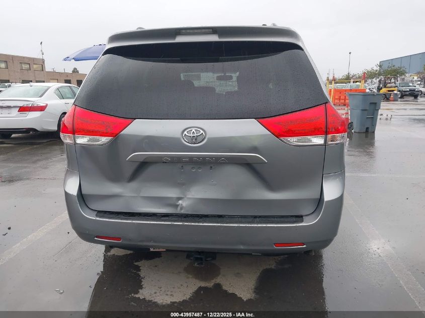 2012 Toyota Sienna Le V6 8 Passenger VIN: 5TDKK3DC7CS234937 Lot: 43957487