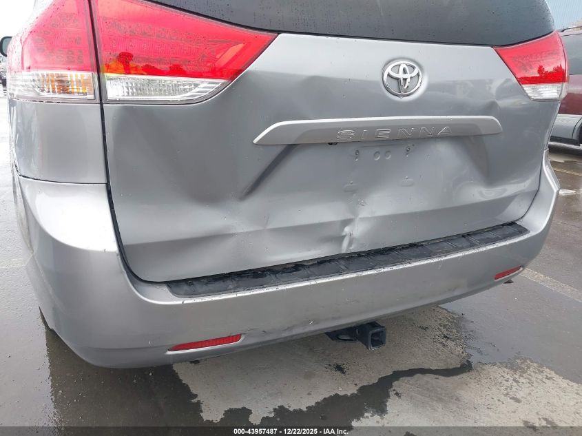 2012 Toyota Sienna Le V6 8 Passenger VIN: 5TDKK3DC7CS234937 Lot: 43957487