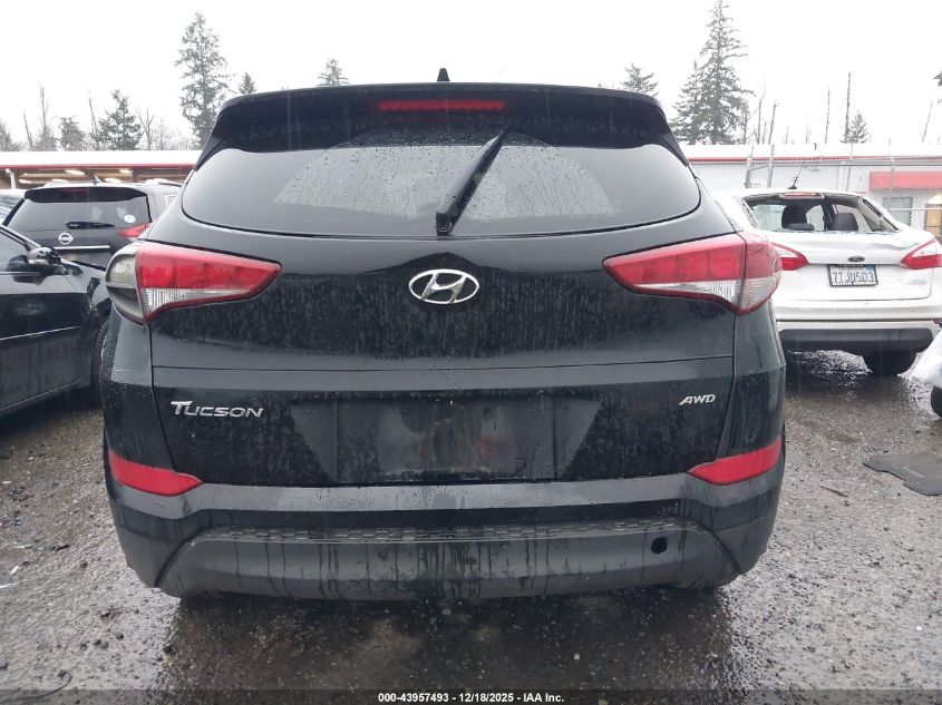 2017 Hyundai Tucson Se Plus VIN: KM8J3CA4XHU524710 Lot: 43957493