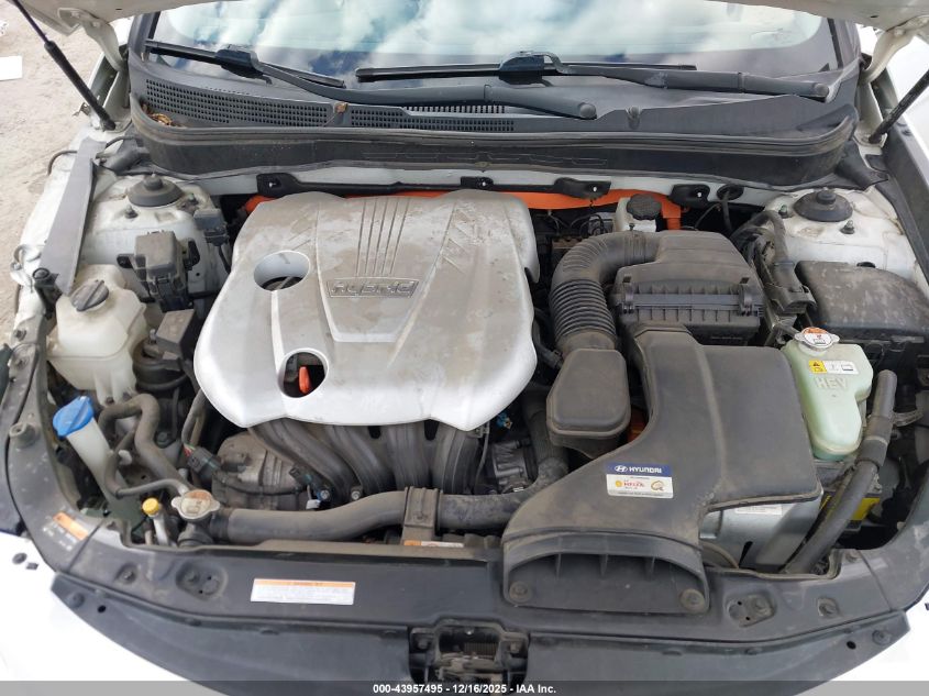 2014 Hyundai Sonata Hybrid VIN: KMHEC4A43EA113282 Lot: 43957495