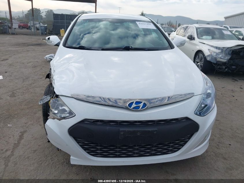 2014 Hyundai Sonata Hybrid VIN: KMHEC4A43EA113282 Lot: 43957495