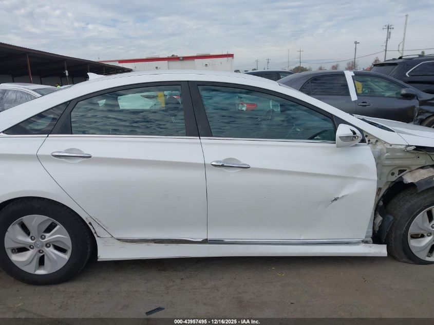 2014 Hyundai Sonata Hybrid VIN: KMHEC4A43EA113282 Lot: 43957495