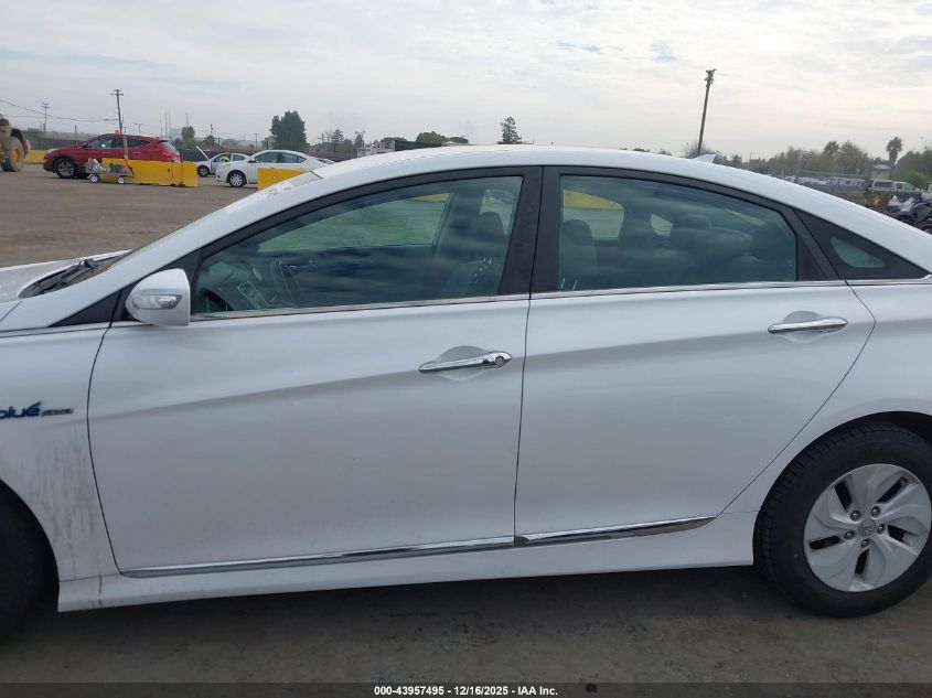 2014 Hyundai Sonata Hybrid VIN: KMHEC4A43EA113282 Lot: 43957495