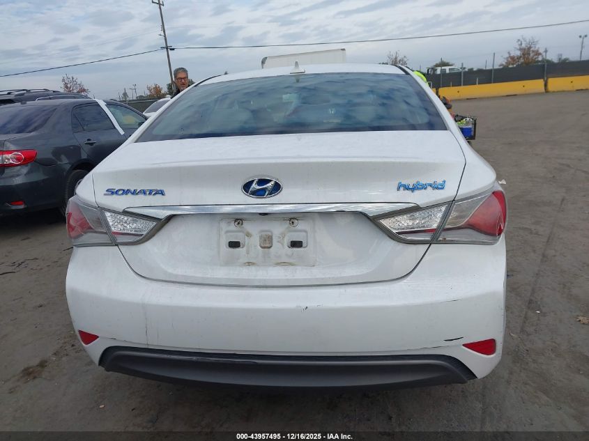 2014 Hyundai Sonata Hybrid VIN: KMHEC4A43EA113282 Lot: 43957495