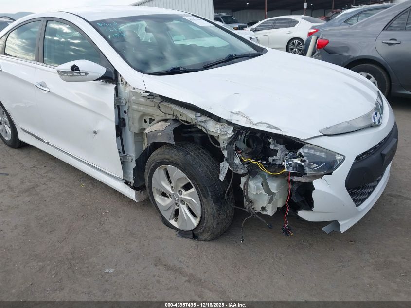 2014 Hyundai Sonata Hybrid VIN: KMHEC4A43EA113282 Lot: 43957495